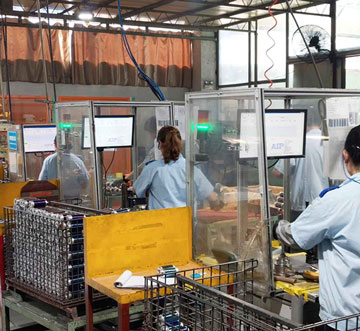 艾普智能儀器—鑄鋁轉子測試系統(tǒng)應用現(xiàn)場