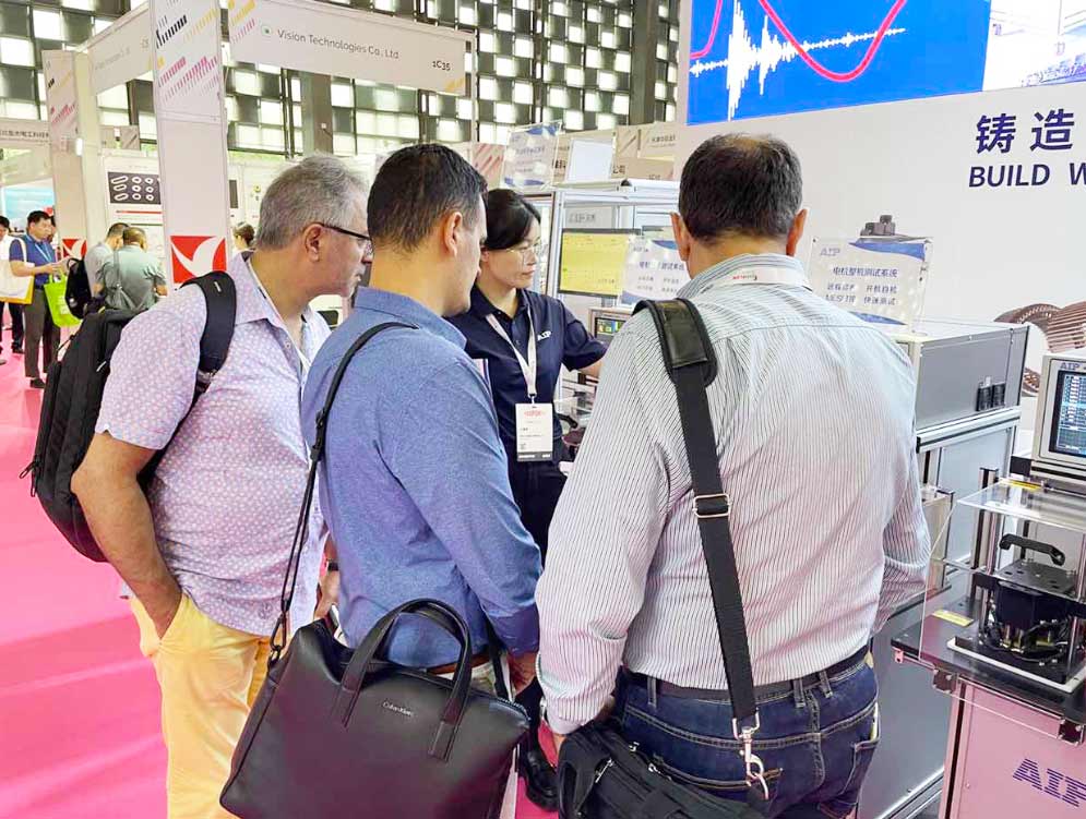 艾普智能亮相CWIEME上海線圈展,電機測試技術再獲國際認可 艾普智能亮相CWIEME上海線圈展,電機測試技術再獲國際認可