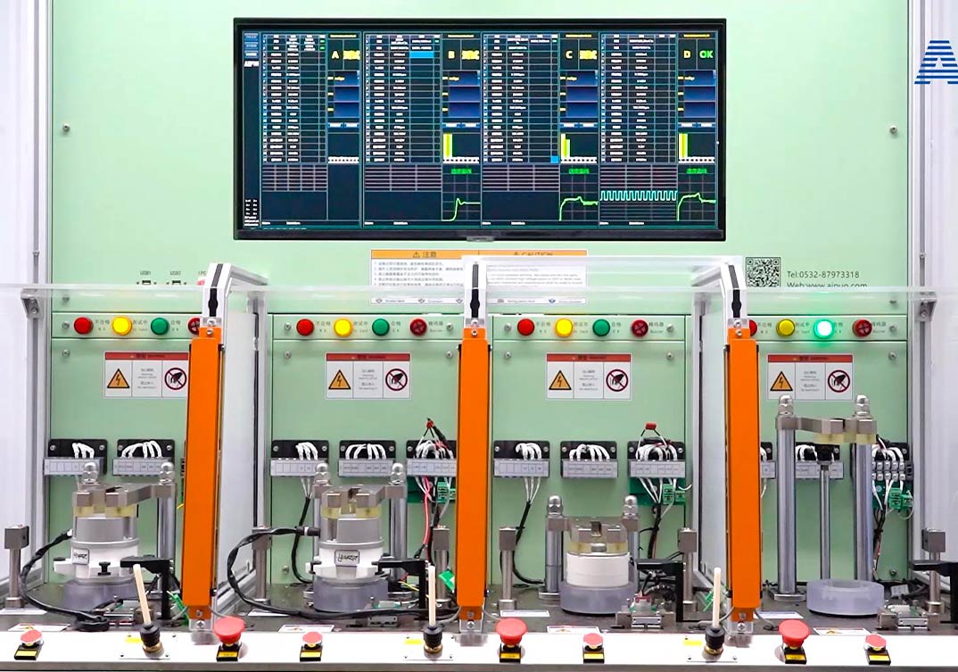 空調(diào)風(fēng)扇無刷電機(jī)負(fù)載測試系統(tǒng)應(yīng)用現(xiàn)場—AIP艾普 空調(diào)風(fēng)扇無刷電機(jī)負(fù)載測試系統(tǒng)應(yīng)用現(xiàn)場—AIP艾普